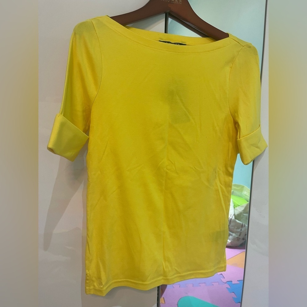 Ralph Lauren Vibrant Yellow Tee